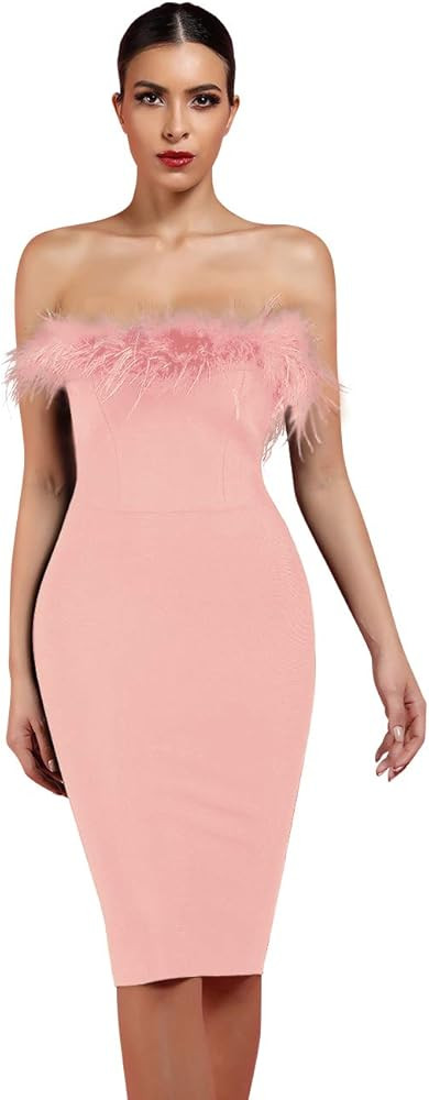 Feather Top Dress | Amazon (US)