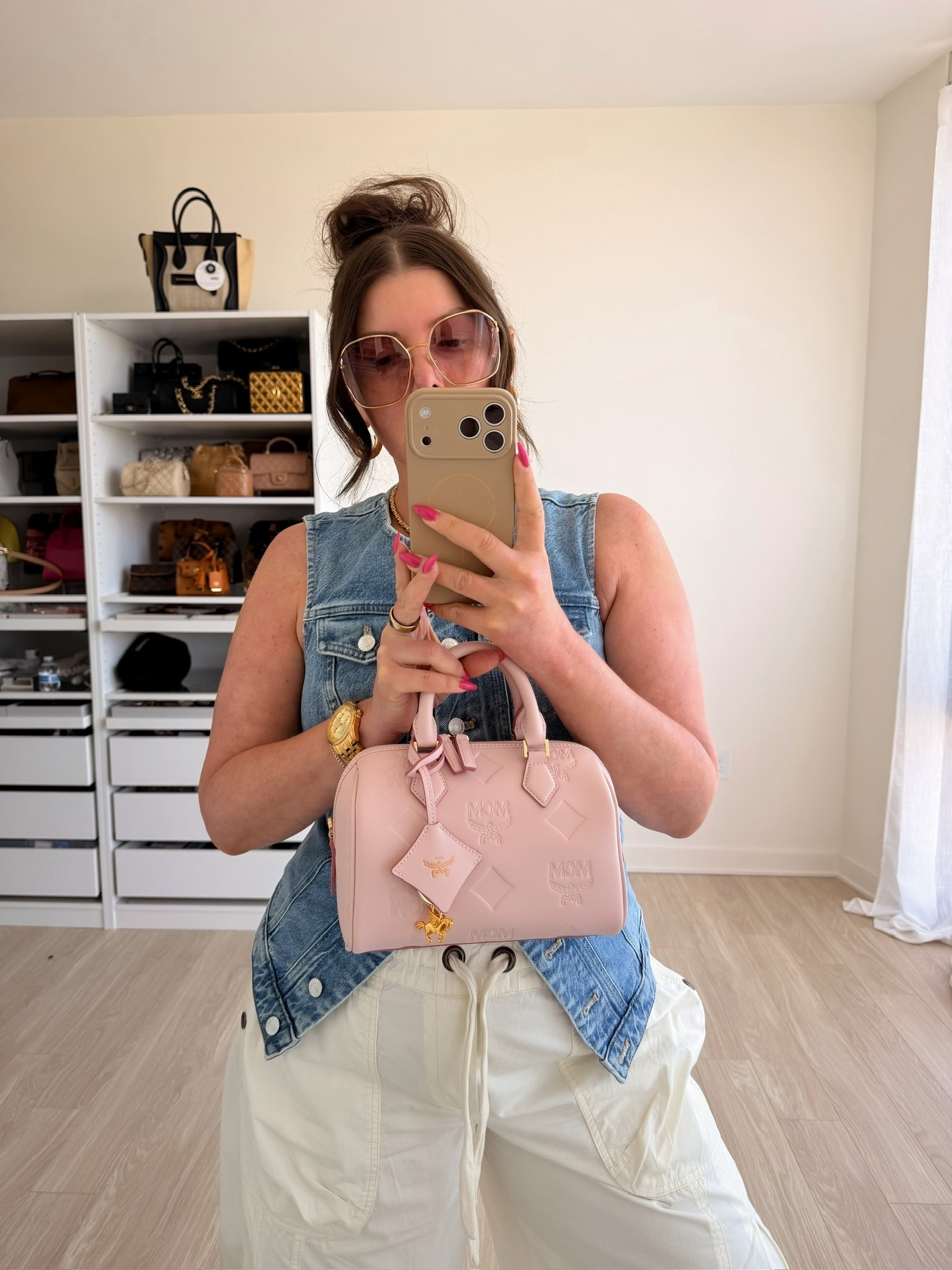 Summer outfit 
Denim vest 
Balloon pants

#LTKootd #LTKSeasonal