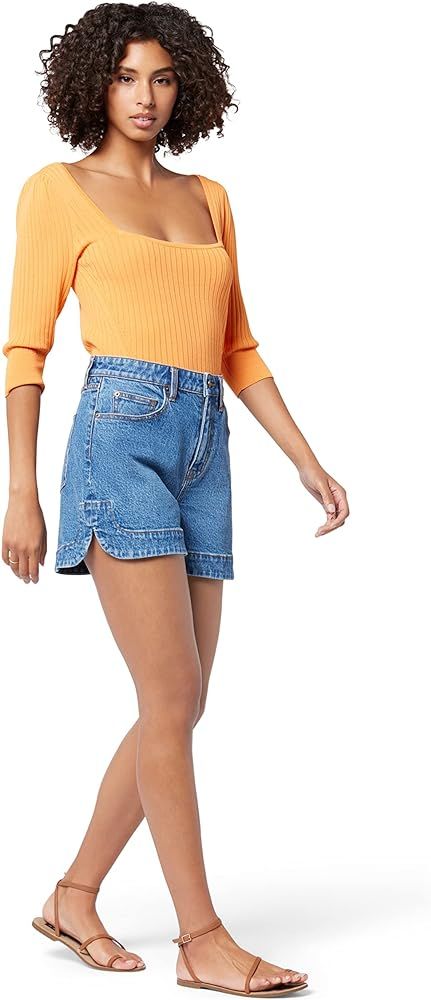 Joie Women's Isa Sweater in Tangerine | Amazon (US)