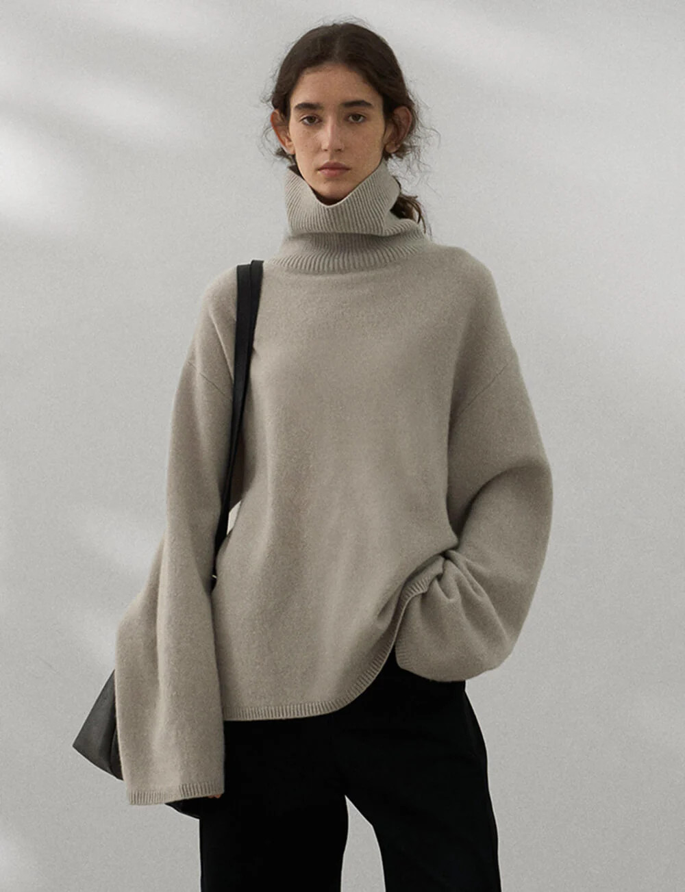 Soft Wool Turtleneck Sweater | Pixie Market