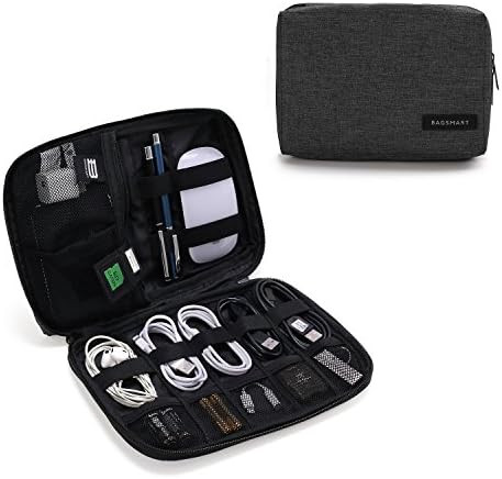 BAGSMART Electronic Organizer Small Travel Cable Organizer Bag for Hard Drives, Cables, Phone, US... | Amazon (US)