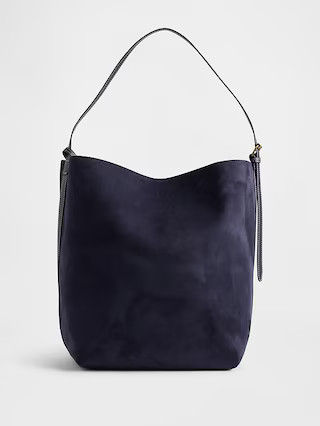 Vegan Suede Bucket Bag | Gap (US)