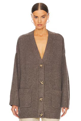 Helsa Tania Cardigan in Brown from Revolve.com | Revolve Clothing (Global)
