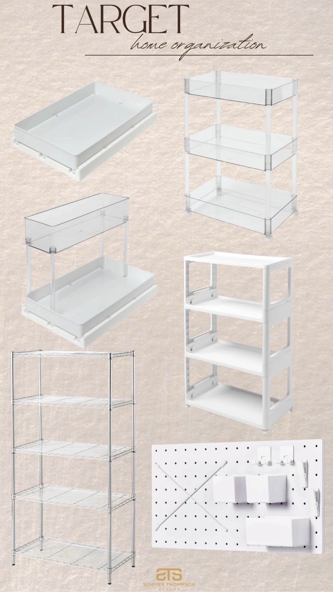 Target organization finds I’m loving! 

Target home acrylic shelves wire trending best sellers viral affordable 

#LTKSeasonal #LTKHome