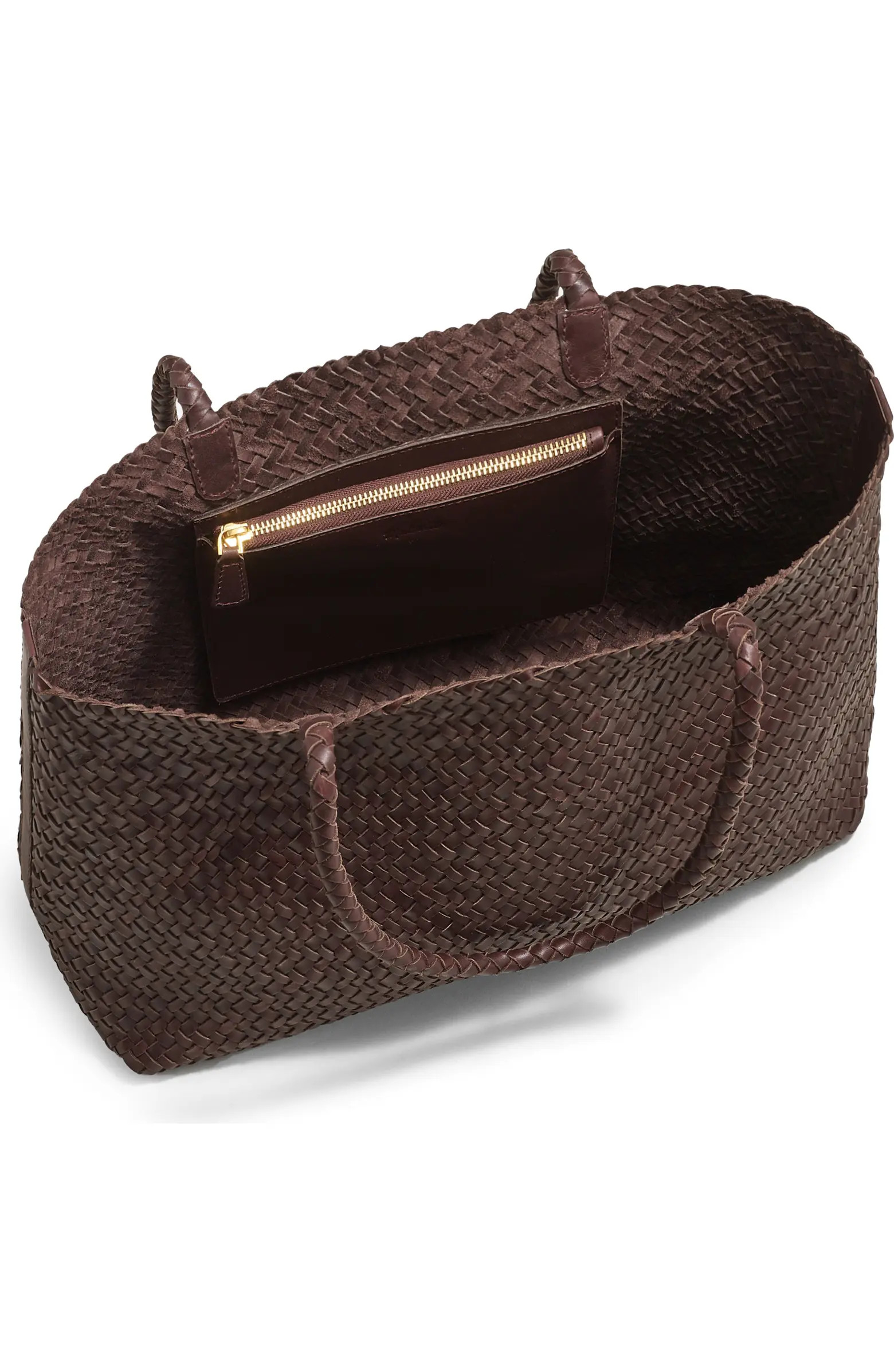 Handwoven Leather Tote | Nordstrom