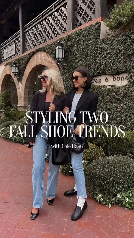 Style two fall shoe trends we’re loving this season with us from @colehaan 🍂 #colehaanpaidpartner