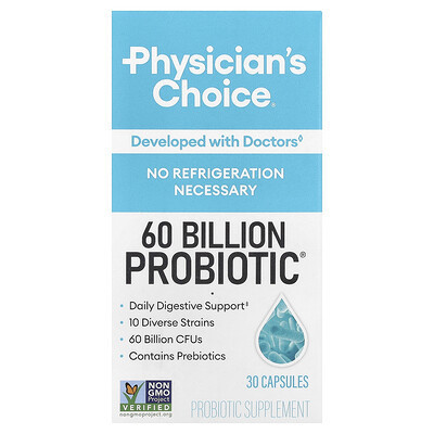 Physician's Choice, 60 Billion Probiotic®, 30 Capsules | iHerb