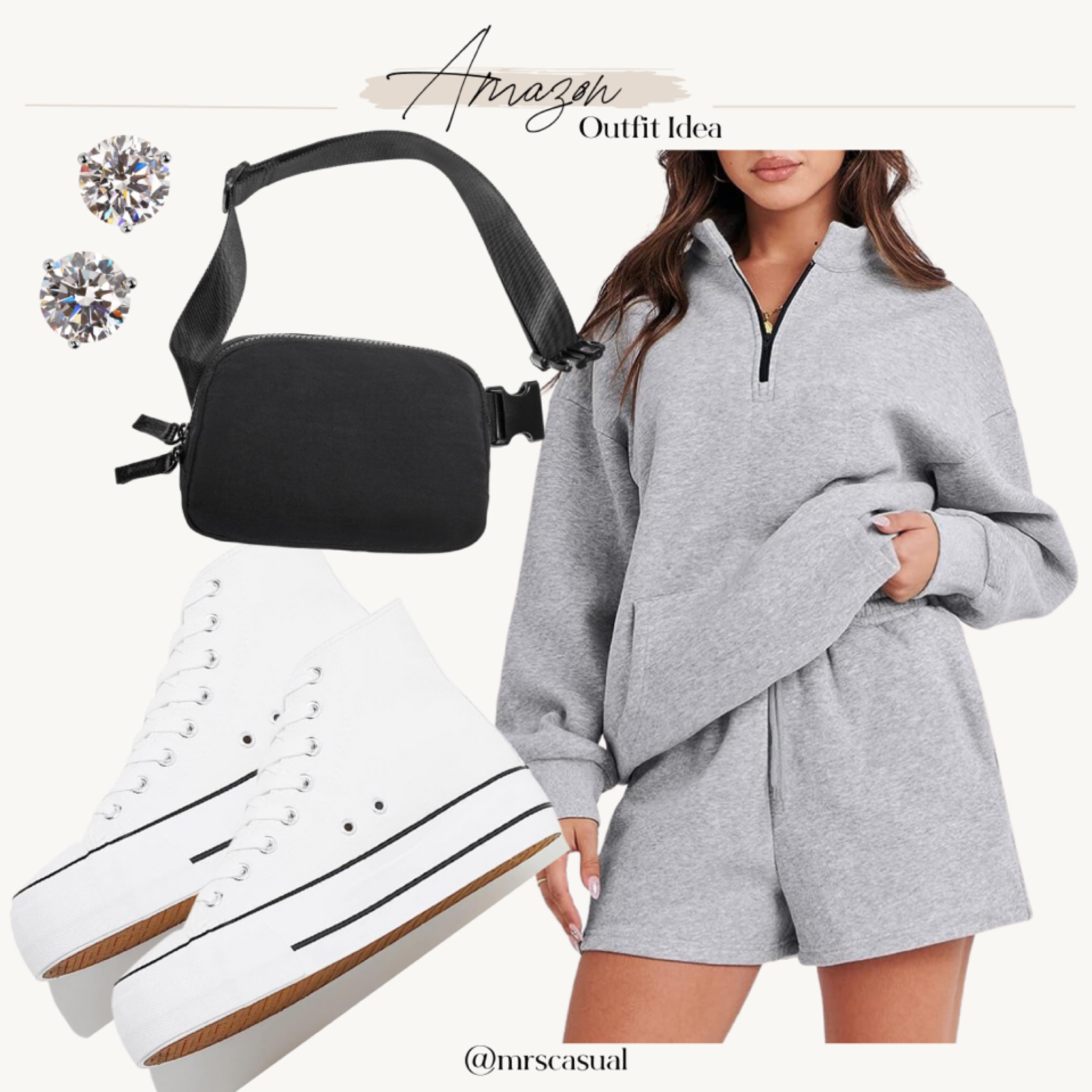 Two piece amazon set casual converse lookalike sneakers 

#LTKshoecrush #LTKSeasonal #LTKunder50