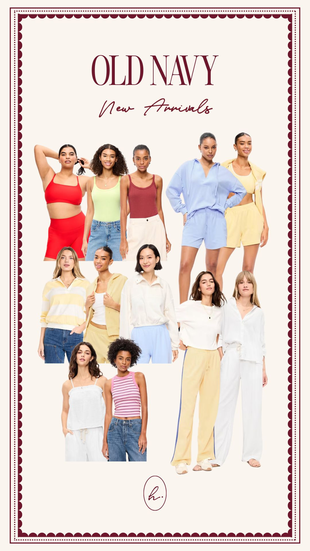 Old Navy new arrivals! Loving these workout sets & spring outfits!  

 #LTKootd