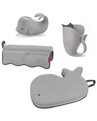 Skip Hop Moby Baby Bath Essential Set, Grey | Amazon (US)