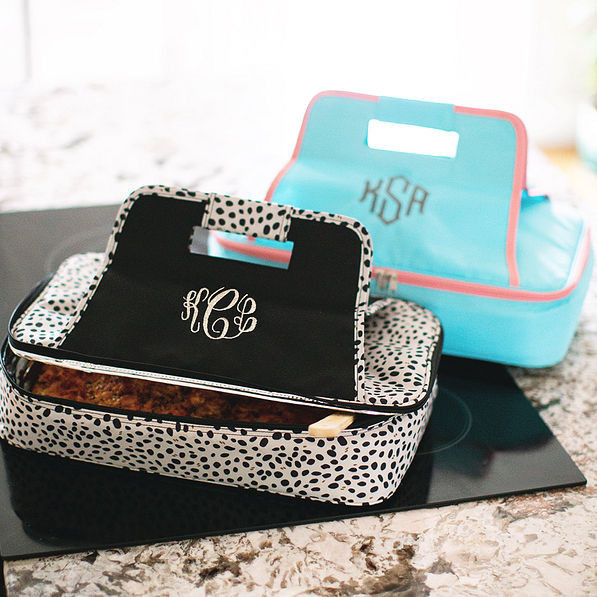 Monogrammed Casserole Carrier | Marleylilly