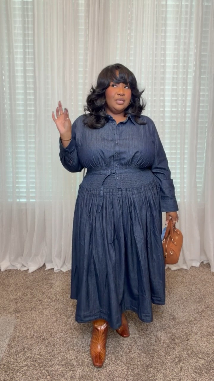 We love a long sleeve dress for the fall/winter! You can pair with sneakers for a casual look or boots for something more elevated!

Fall fashion. OOTD. Fall style. Casual style.

#LTKPlusSize #LTKootd #LTKSaleAlert