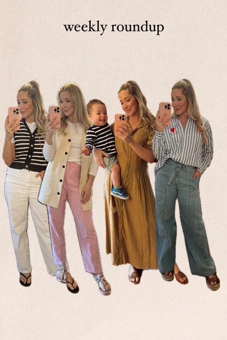 Weekly outfit round up 
Workwear 
OOTD 
Outfit of the day 
Spring outfit 
Summer outfit 

#LTKWorkwear #LTKxMadewell
