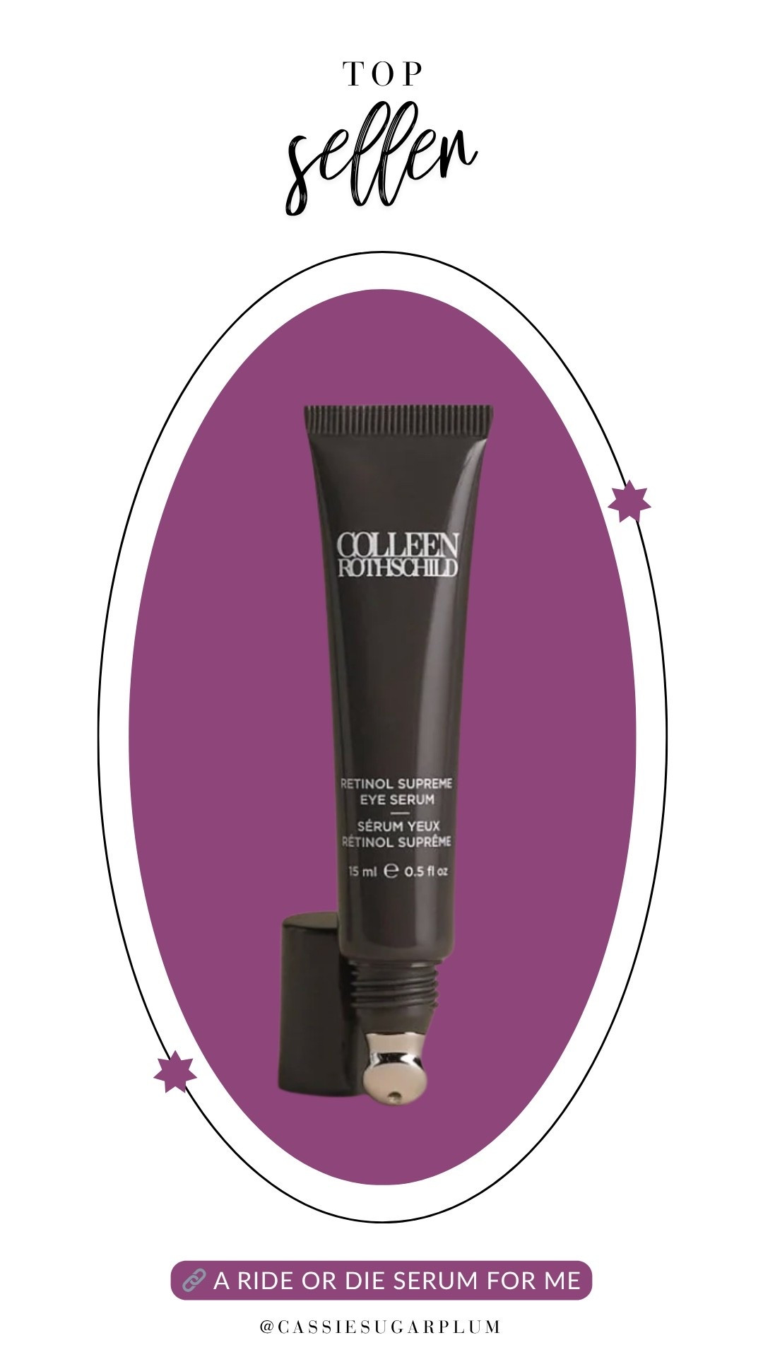 This Colleen Rothschild eye serum is a ride or die for me!

#LTKOver40 #LTKBeauty #LTKSeasonal