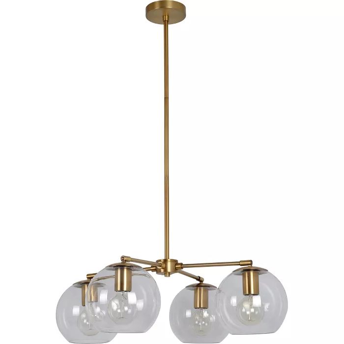 Madrot 4 Globe Chandelier Clear - Project 62™ | Target