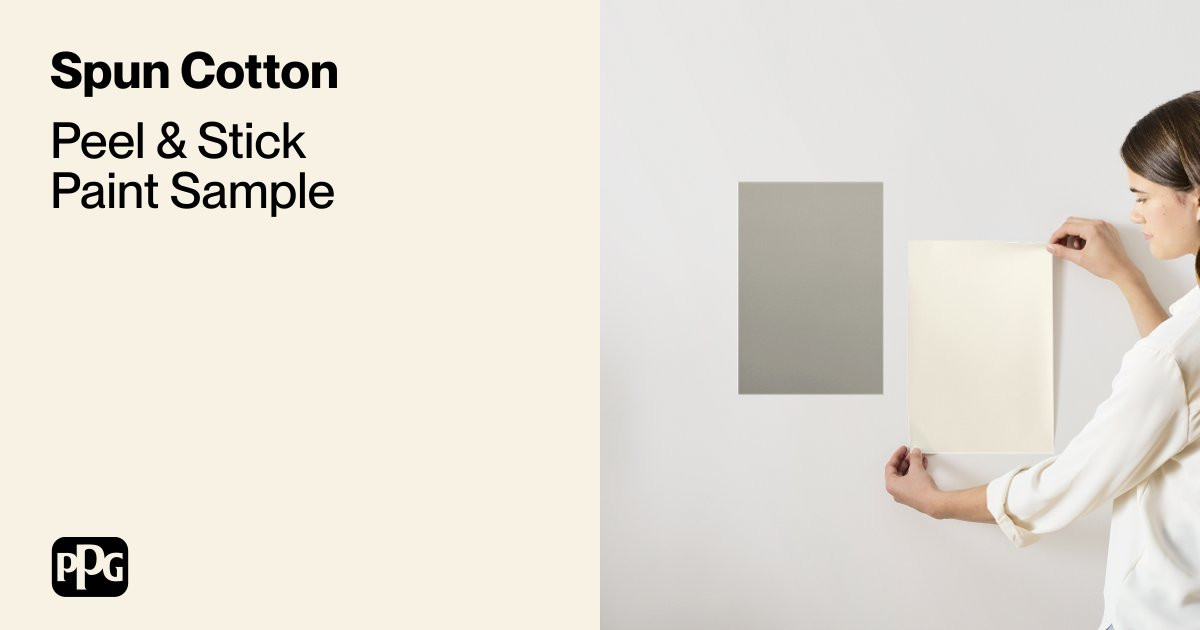 Spun Cotton  Paint Sample | Samplize