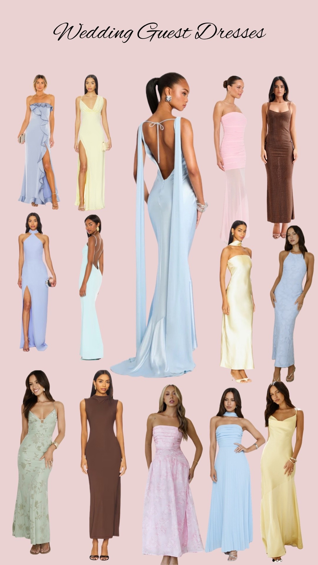 wedding guest dresses! @Revolve 

#LTKWedding #LTKootd