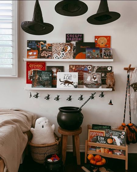 BOOKS ONLY >> decor post is next on LTK! happy October ! spooky book nook is now live for kids. #kidsbooks #halloweenbooks 

#LTKkids #LTKhome #LTKHalloween