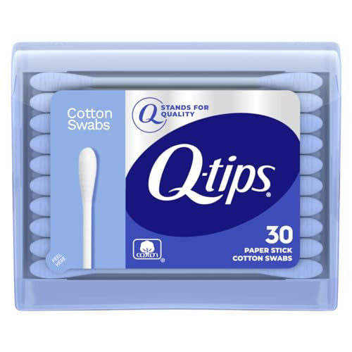 Q-tips Swabs Travel Pack,30 Count, Pack of 1 blue | Amazon (US)