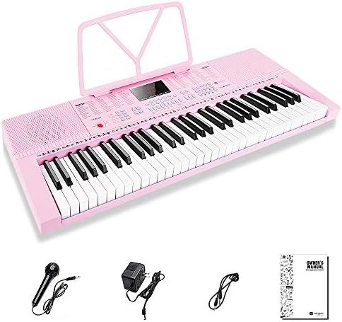 Vangoa VGK610 Piano Keyboard, 61 Mini Keys Portable Music Keyboard for Beginners with Microphone, 3  | Amazon (US)