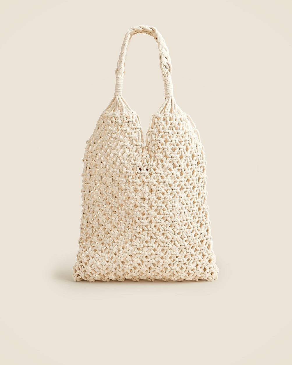 Cadiz hand-knotted rope tote | J. Crew US