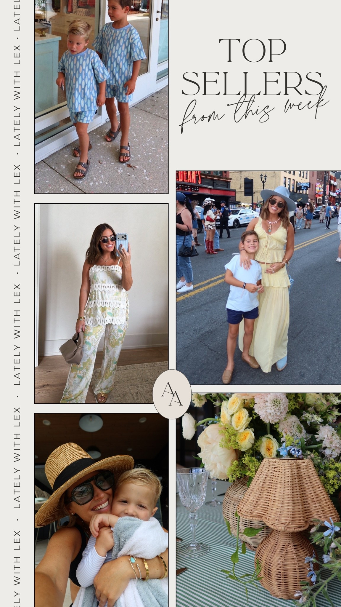 Top sellers from this week! ✨

1. Yellow Free People Set- wearing a size xs! Cute outfit for country concert, summer vacation, events, etc! 
2. Walmart rechargeable lamps for $19 we used at a recent baby shower! So cute!! 
3. Amazon two piece set- wearing a small and currently 25 weeks pregnant. Great quality & so comfy! 
4. Boys sandals from Old Navy- currently on sale!! 
5. Beach hat + sunglasses- wore these yesterday while we were in the pool. Great accessories for summer!

#LTKSwim #LTKootd #LTKBump
