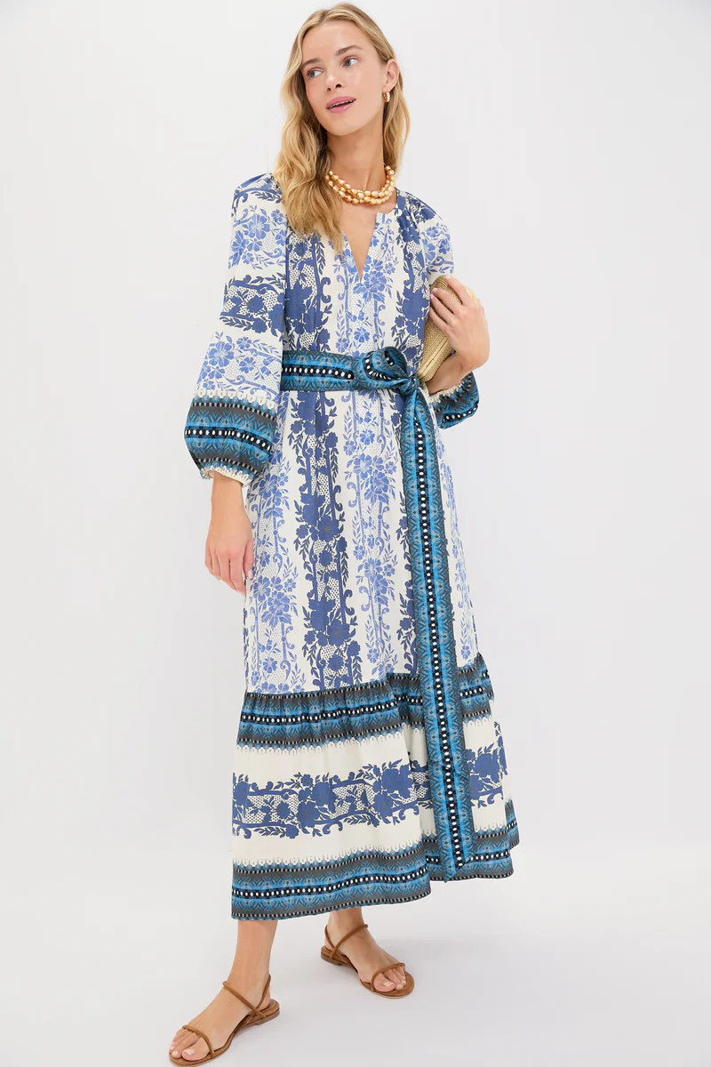 Bondi Blues Cotton Lyles Dress | Tuckernuck (US)