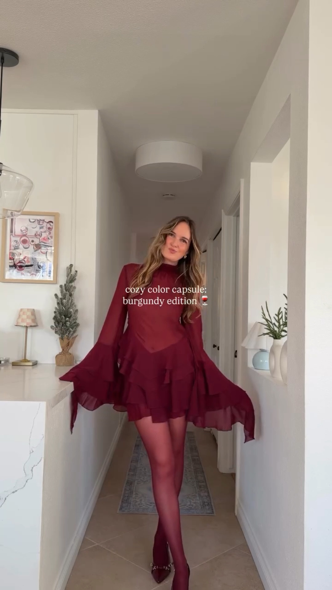 burgundy holiday outfit inspo 🍷✨ which would you actually wear 1-5?! 

#holidayoutfit #holidayoutfitideas #outfitinspo