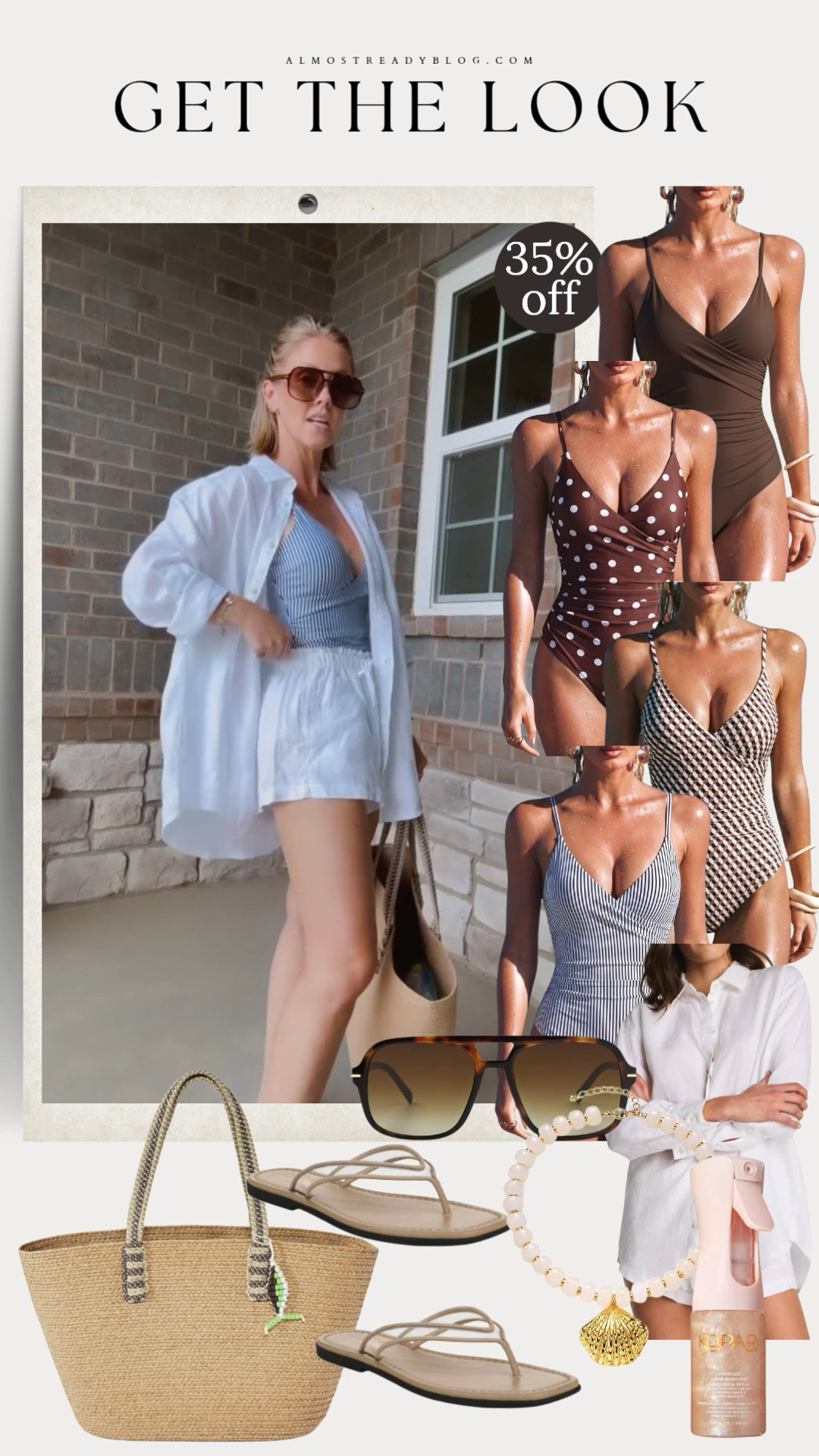 XS linen top and shorts (ALMOSTREADYXSPANX for new customers!) / Small Amazon swimsuit

amazon swimsuit, summer vacation outfit, beach resort style, poolside vacation look, tropical getaway outfit, coastal chic style, swimsuit outfit, beachwear style, resort wear, summer sandals, beach bag, vacation style, one piece swimsuit

#LTKSwim #LTKOver40 #LTKSaleAlert