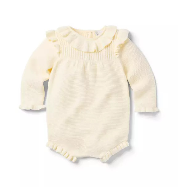 Baby Ruffle Collar One-Piece | Janie and Jack