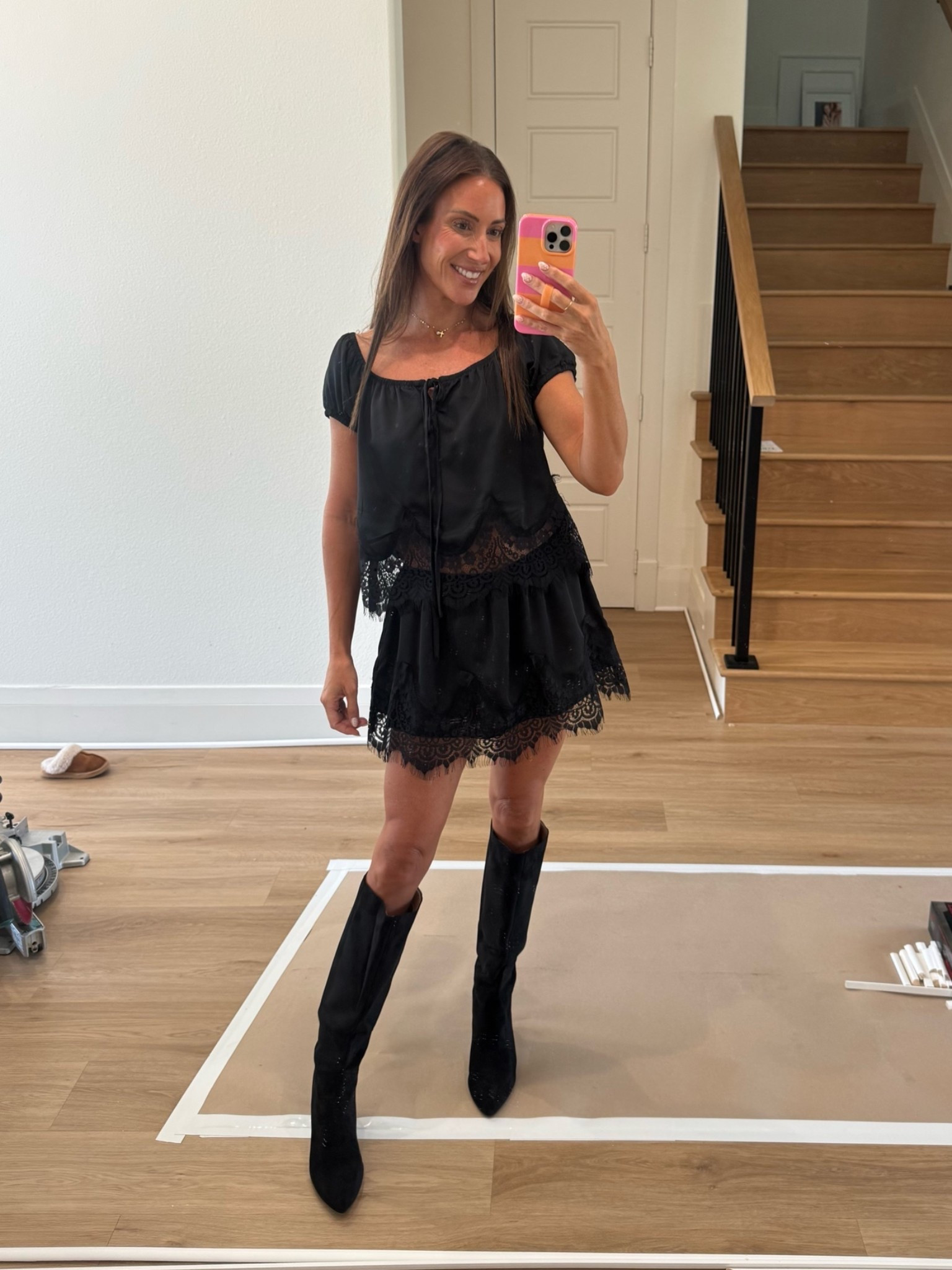 Cutest lace set from Target! The skirt has skorts built-in, wearing smalls in both!

#LTKgrwm #LTKootd