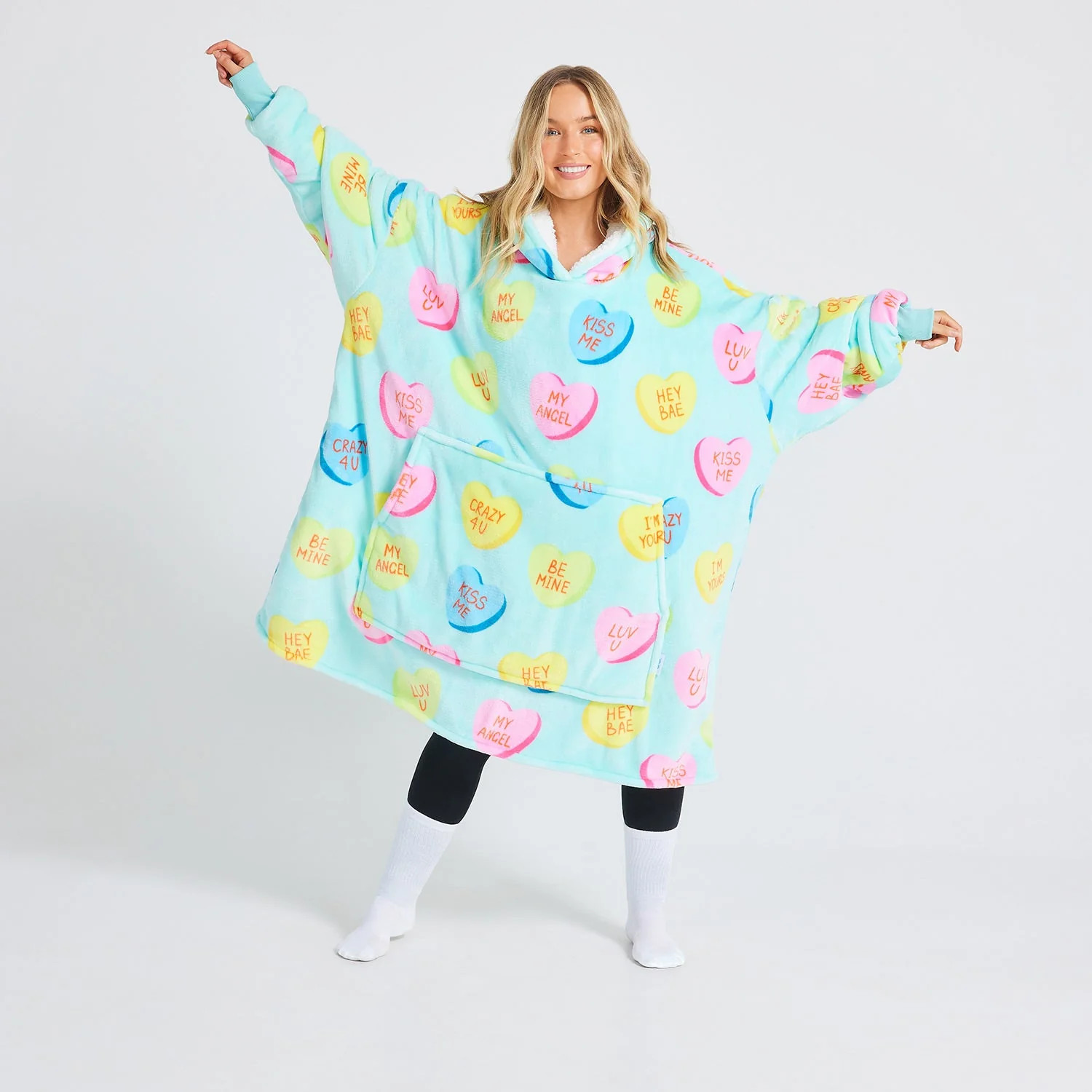 Love Heart Candies Oodie | The Oodie (US)