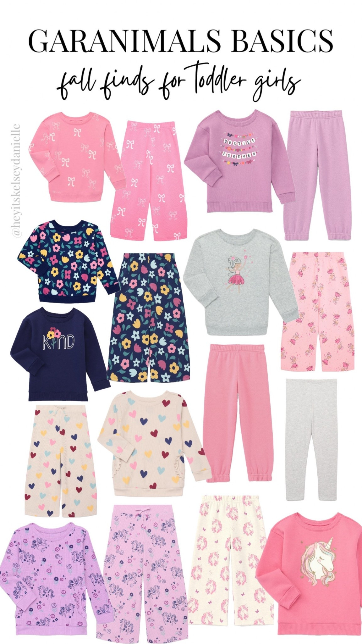 Toddler girl basics and so many more color/pattern options available when you click in a style, too!! 💗

#LTKFamily #LTKKids #LTKSeasonal