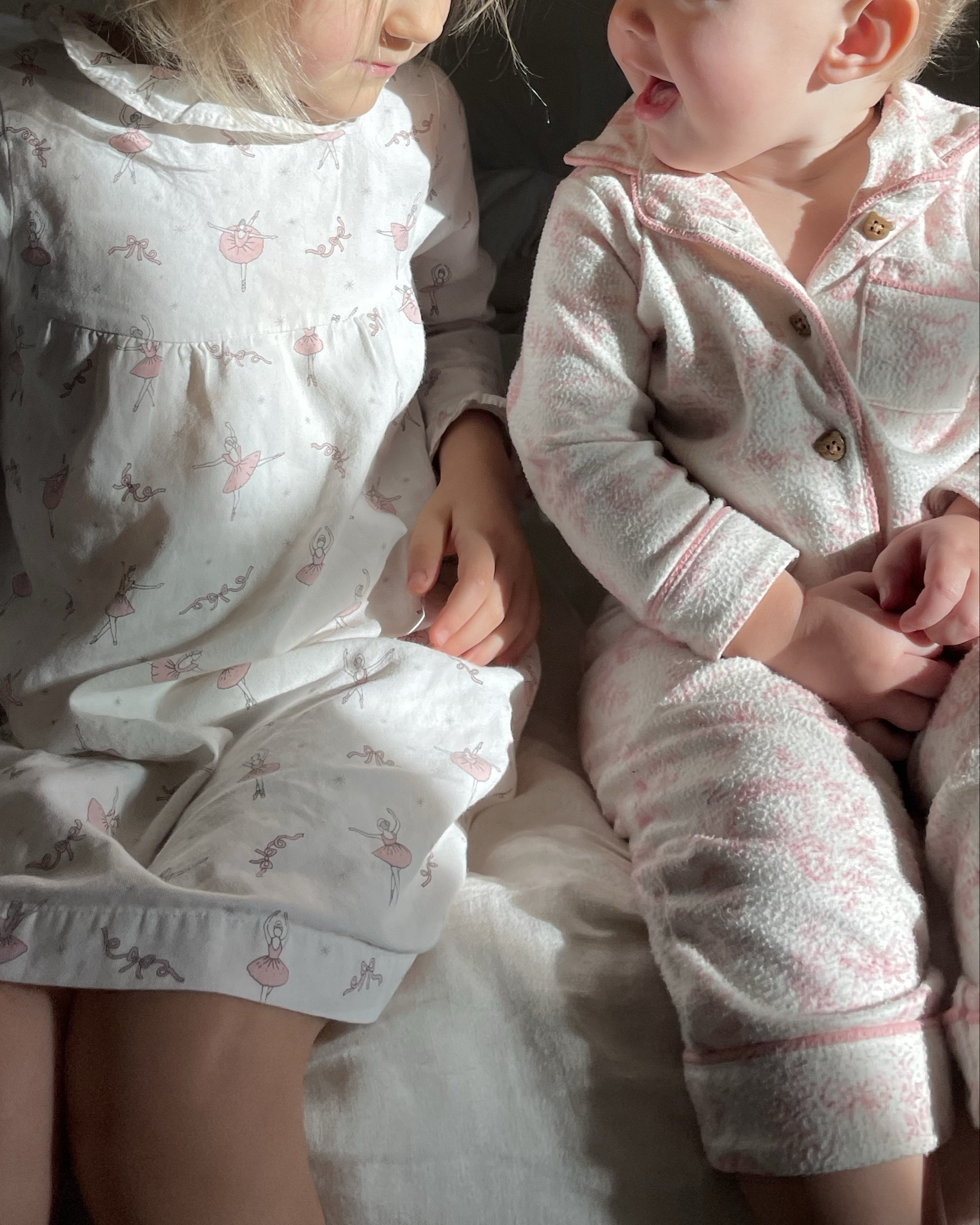 I love mornings with them 🩷 ☕️ 
@Petite Plume 

#pajama #pj #petiteplume #maisonette #nightgown #cotton #nightwear #sustainable #quality #kidsclothes #morningroutine #girlmom #girly 

#LTKdayinmylife #LTKmomlife #LTKKids