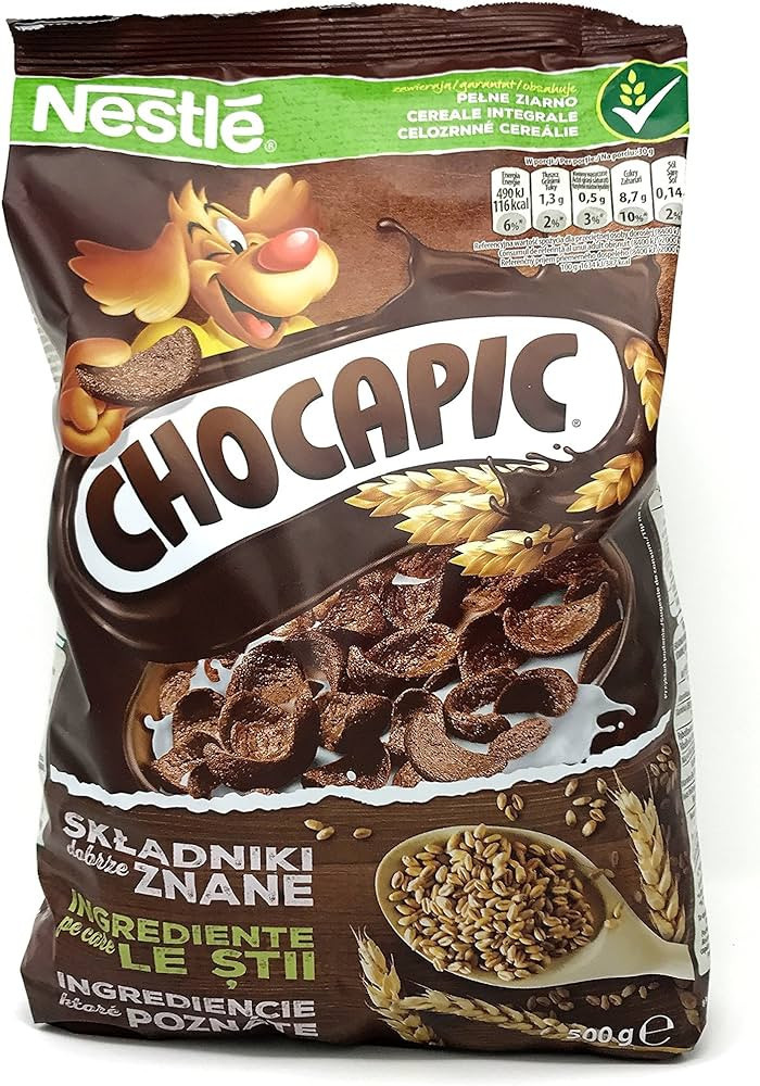 Nestle Chocapic Wholegrain Chocolate Cereal (500g/17.63oz) | Amazon (US)
