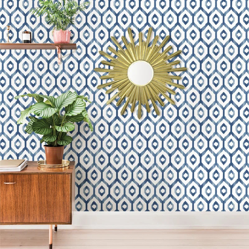 Solstice Lucia 33' x 20.5" Diamond Wallpaper Roll | Wayfair Professional