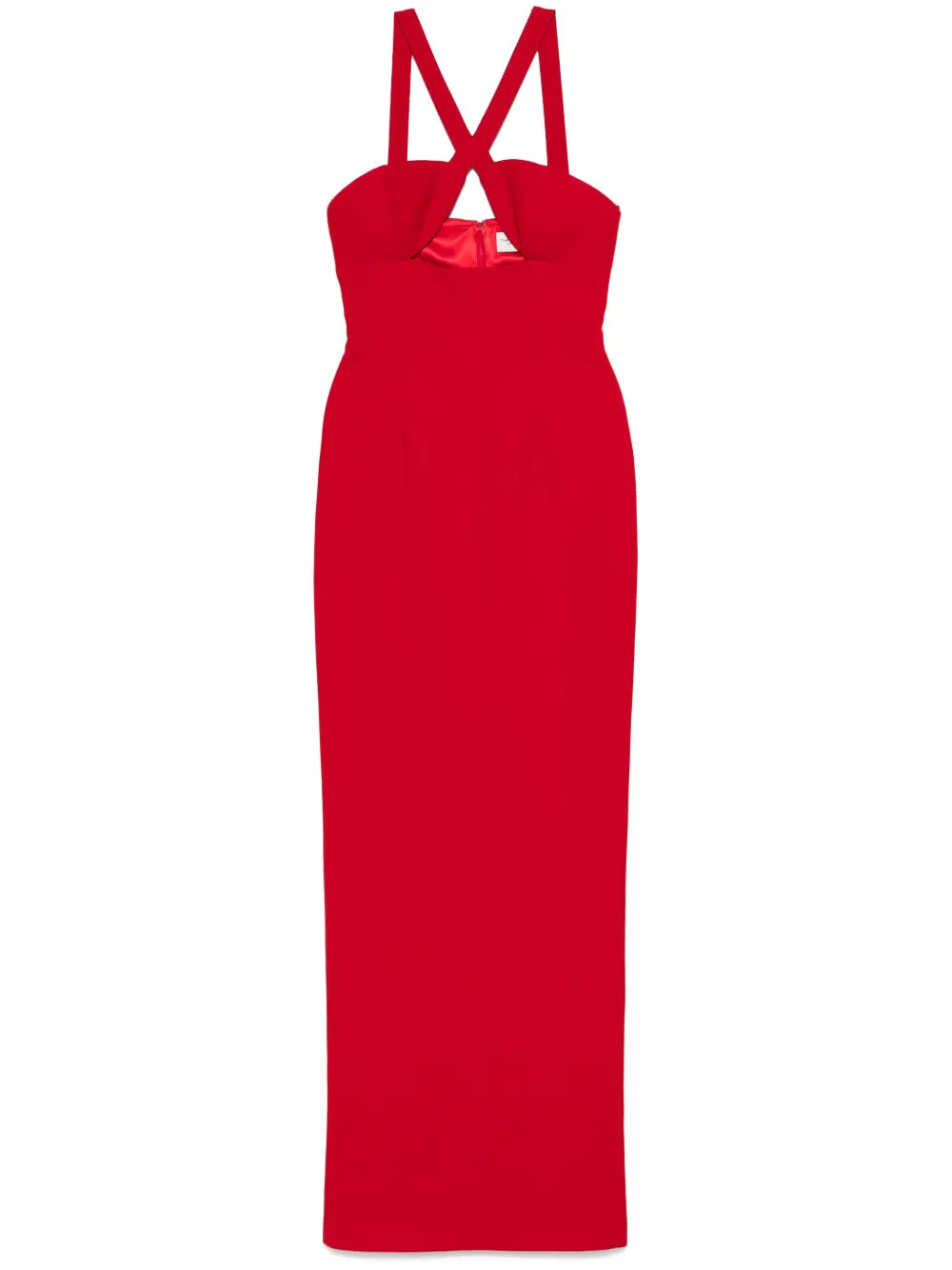 The New Arrivals Ilkyaz Ozel Semiramis Gown | Red | FARFETCH | Farfetch Global