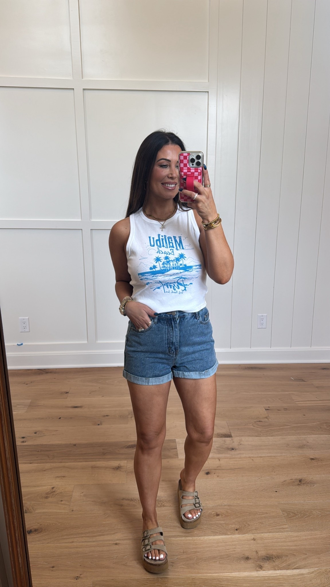 The search for the perfect graphic tank is over. 🌴 This Malibu top is soft, breathable, and has that effortless vintage feel I love. It’s my new go-to for park dates and coffee runs—just pair it with high-waisted denim and you’re out the door in five minutes. A total Walmart win!

#walmartfashion #walmartfinds #walmartstyle #walmartoutfits #ltkstyle #ltkunder50 #ltkunder100 #ltkfashion #ltksalealert #affordablefashion #budgetstyle #casualoutfits #everydaystyle #comfyfits #springstyle #summeroutfits #ootd #outfitinspo #styleonabudget #trendystyle #momstyle #realoutfits

#LTKmomlife #LTKootd #LTKgrwm