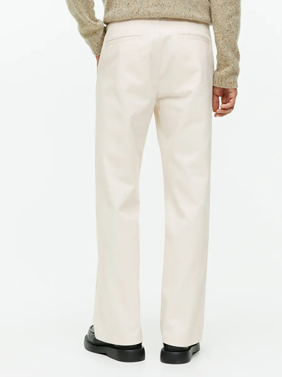 Wide Cotton Trousers | ARKET (US&UK)