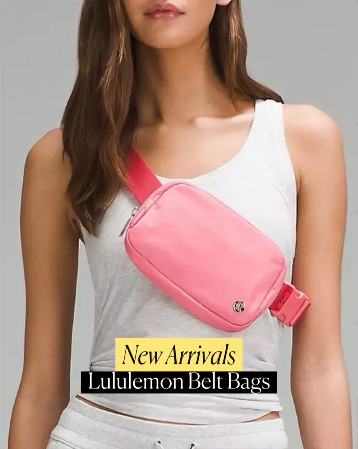 Lululemon Everywhere Belt Bag, 1L (Pink Pastel