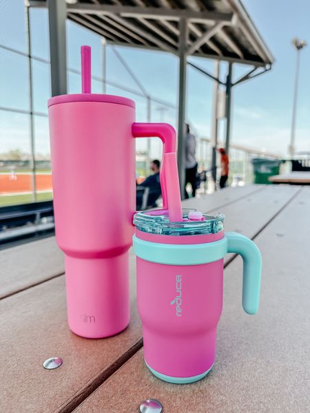 The best cups for summer! Simple modern tumbler for me and a mini reduce for my daughter. Spill proof leak proof and the straw is silicone so you don’t have to worry!  

#LTKkids #LTKSeasonal #LTKfamily