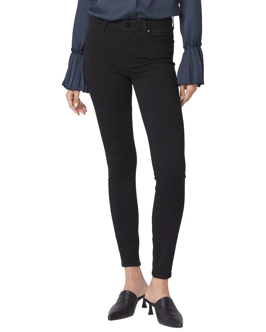 PAIGE High Rise Muse Black Shadow High Rise Skinny Jean | Shop Simon