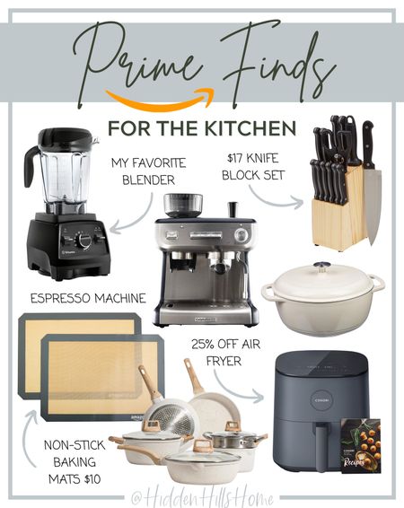 Amazon Prime Day sales, kitchen appliances, prime day kitchen sales, espresso machine, blender #amazon #primeday

#LTKsalealert #LTKxPrimeDay