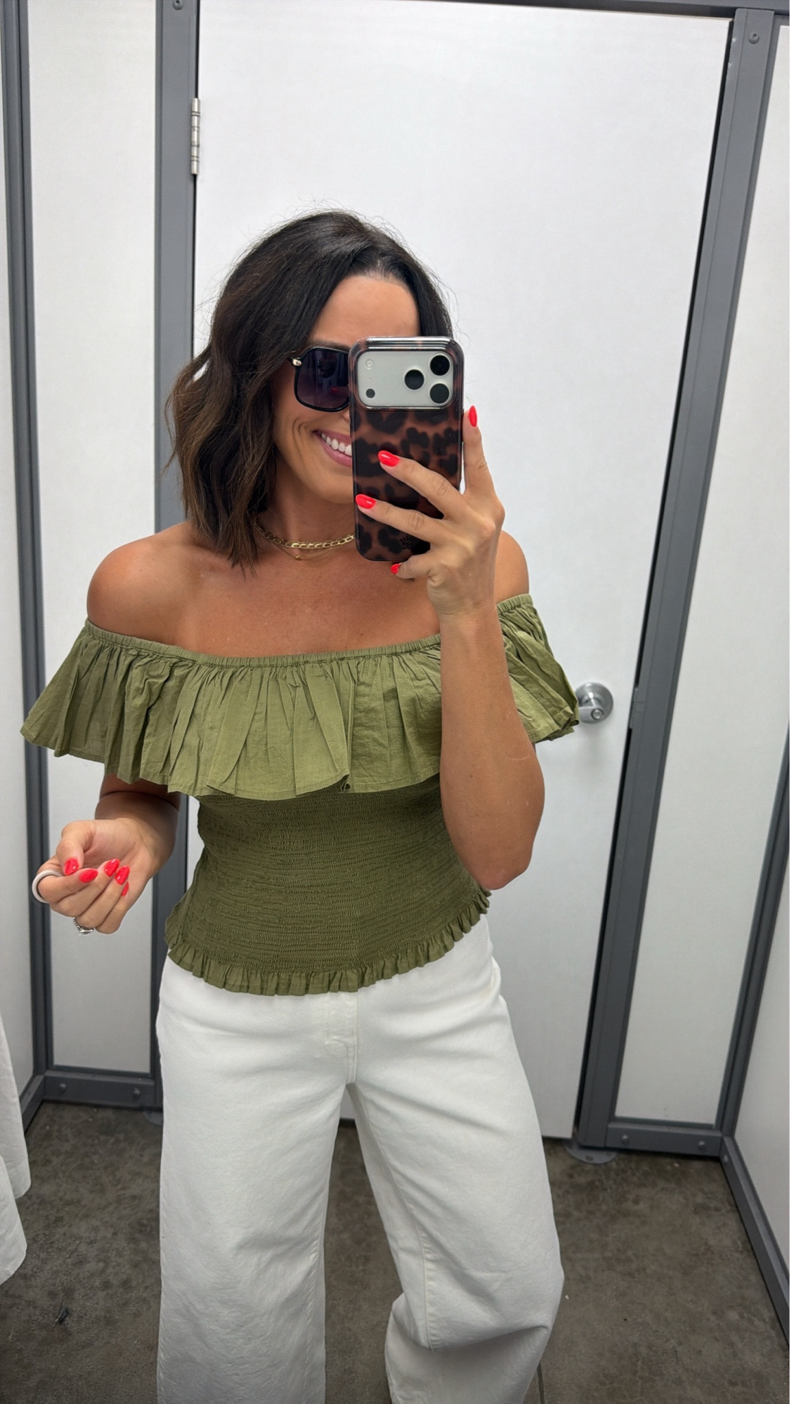 Okay this top is SO cute 😍

It has that Anthropologie look without the Anthropologie price tag. Love it with white denim for summer.

Size XS
5’3 for reference

#walmartfinds #walmartfashion #anthrovibes #anthropologiestyle #summeroutfit #affordablefashion #walmartstyle #whitejeans #summerstyle #ltkstyle