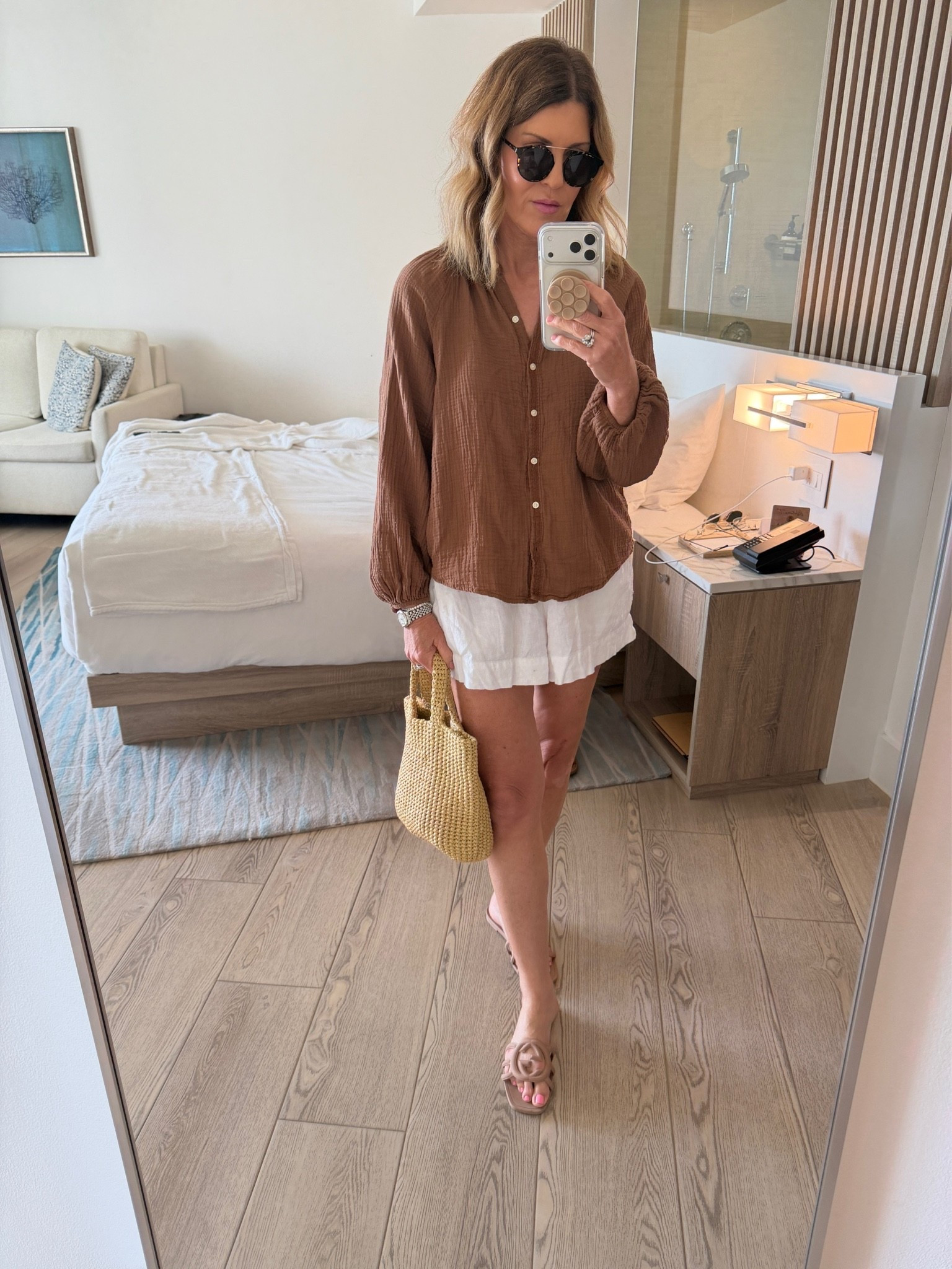 Price drop on this cute gauze set. I wore to beach buffet night one and again day 3 as a cover up

#LTKOver40