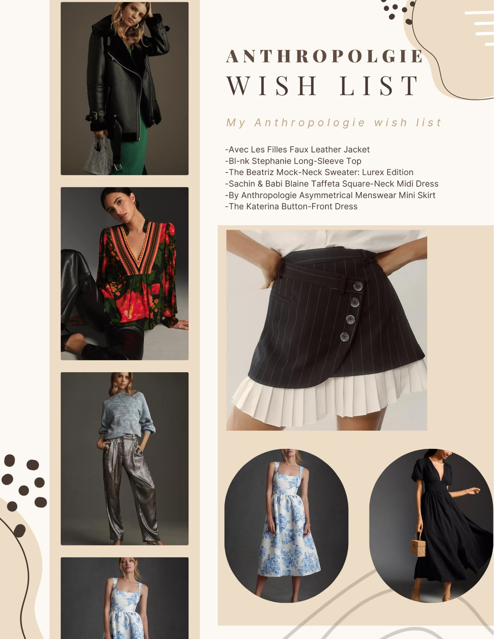 My Anthropologie wish list

#LTKGiftGuide #LTKHolidaySale #LTKHoliday