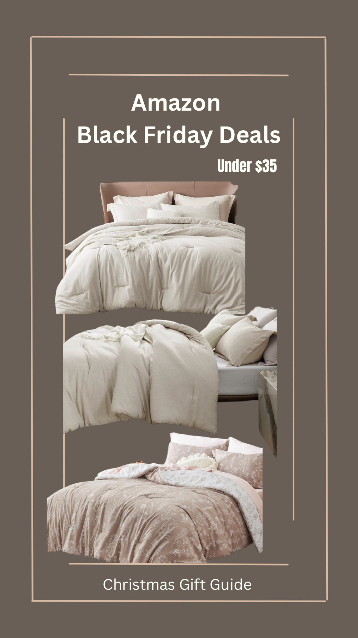 Under $35 Comforter Set. Amazon Cyber Deals. Unbelievably soft and cozy

#LTKHoliday #LTKGiftGuide #LTKCyberWeek