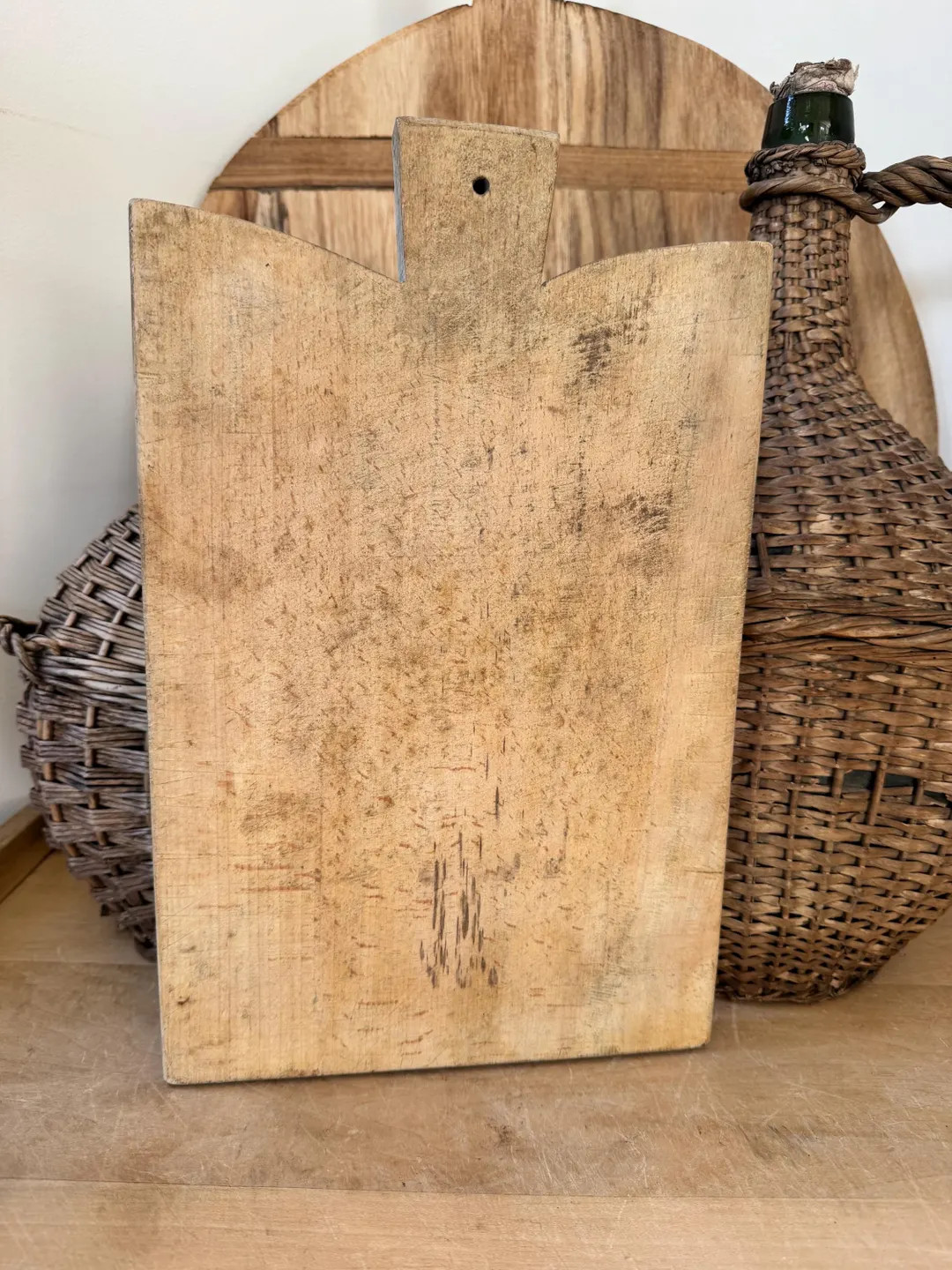 Vintage French Wooden Bread Board - Etsy | Etsy (US)