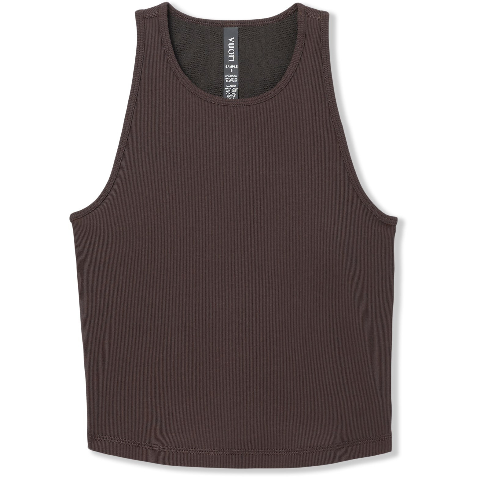 Vuori Women's Pose Plyo Rib Tank Top Brown XL | REI