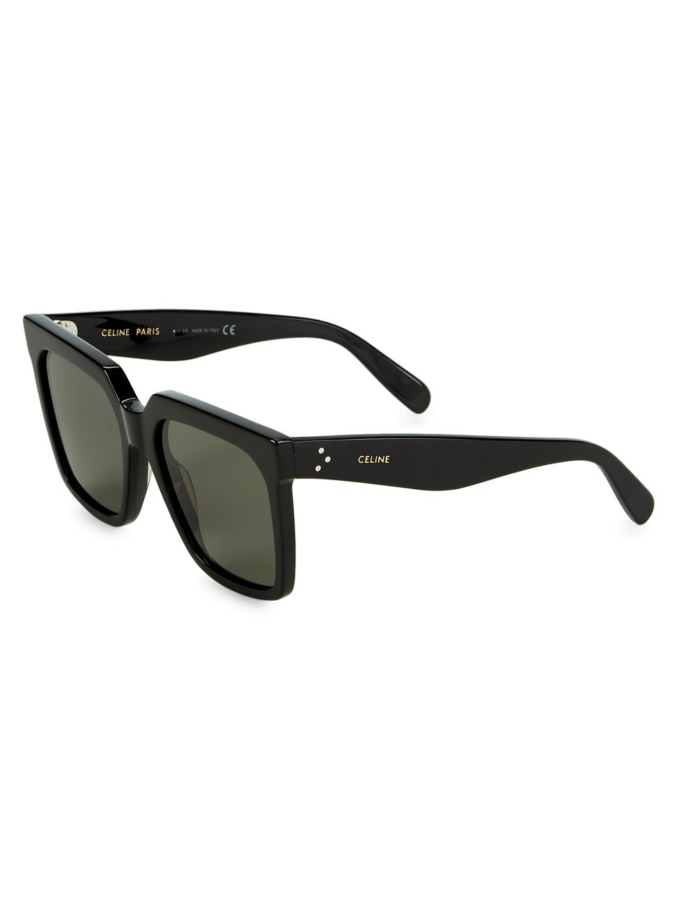 Women's 55MM Oversized Square Sunglasses - Black | Saks Fifth Avenue